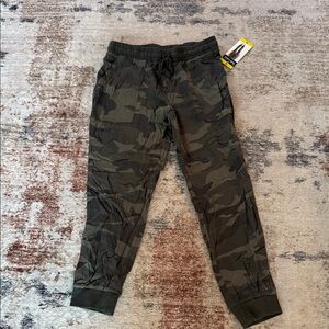 Splendid Green Camo Kids Jogger Pants